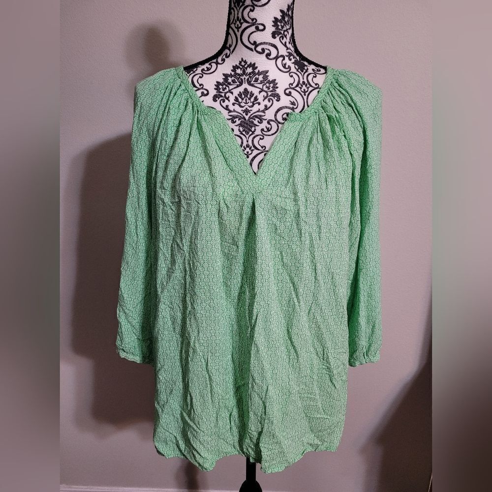 Rose & rhyme‎ green peasants top